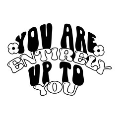 Aesthetic Quotes Typography for printing items, T-shirts, and mug printing