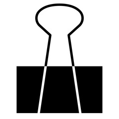 binder clip icon