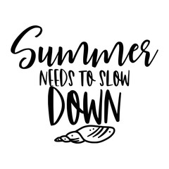 Beach Quotes Typography black and white for printing