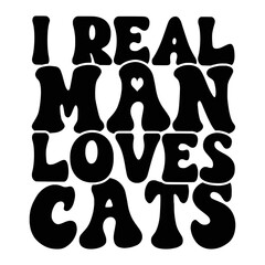 Cat Quotes Typography Black and White for print