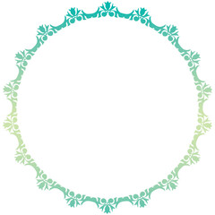 イラスト素材: レトロ、アンティーク、ビンテージのフレーム。ゴージャスな飾り罫オーナメント