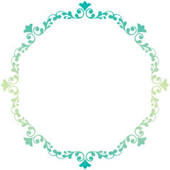 イラスト素材: レトロ、アンティーク、ビンテージのフレーム。ゴージャスな飾り罫オーナメント