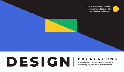 Modern minimalist abstract background design