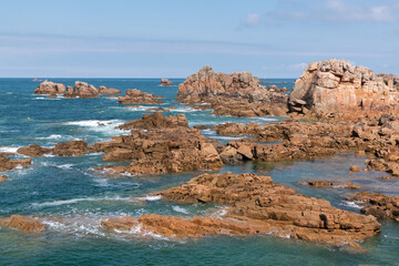 Site du gouffre de plougrescant