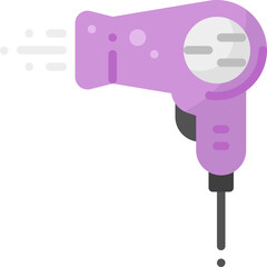 Hair Dryer Beauty Cosmetic flat icon
