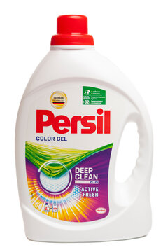 Moscow, Russia, October 31,2022 Persil Color Washing Gel