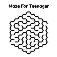 Maze Puzzle Challenge For Teenager