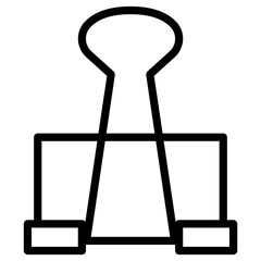 binder clip icon