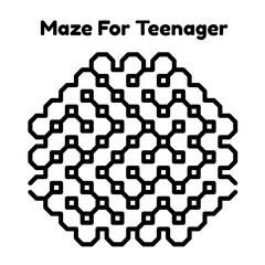 Maze Puzzle For Teenager