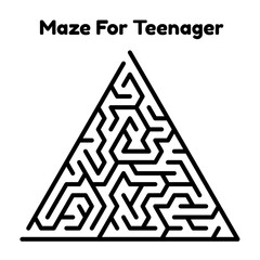 Maze Puzzle For Teenager