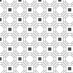Simple geometric shapes pattern background design template