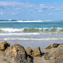 beach and rocks