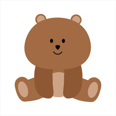 Cute Bear Animal Illustration