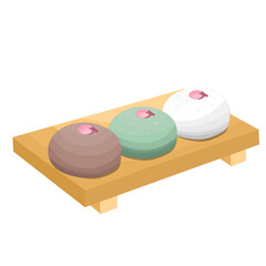 Sakura Manju, Japanese dessert and sweets