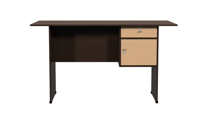 3d rendering of office desk collection, suitable for selling interior assets