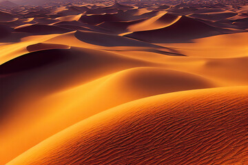 landscape of desert