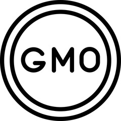 Gmo Vector Icon Design Illustration