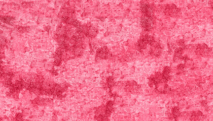 Abstract texture pink red background wall surface toned viva magenta color of the year 2023 copy space selective focus soft focus defocused