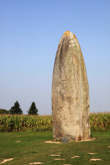 Menhir de Champ-Dolent - Standing stone - Dol-de-Bretagne - Ile-et-Vilaine - Bretagne - France