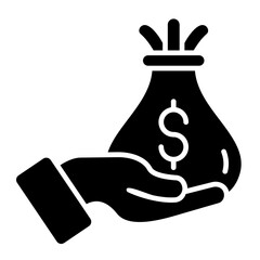 Investment Glyph Icon