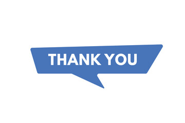thank you text Button. thank you Sign Icon Label Sticker Web Buttons
