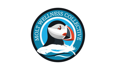 This is MOLT  WELLNESS  COLLECTIVE logo  design you can use any company