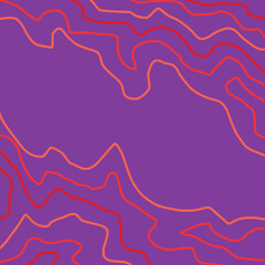 Simple background with contour line pattern and with some copy space area