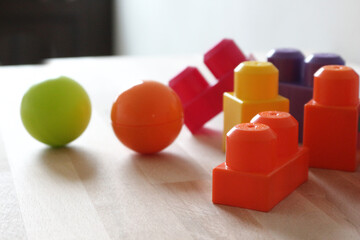 building block, colorful games for children playing