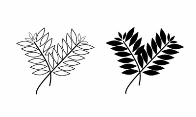 Ear of wheat icon Flat