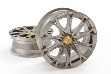 Steel car rims