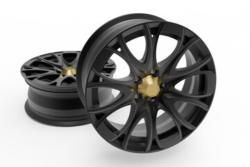 Obraz premium Steel car rims