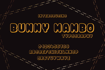 Elegant alphabet letters font and number. Classic Copper Lettering Minimal Fashion Designs.