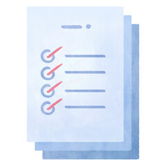 Watercolor Paper Check List