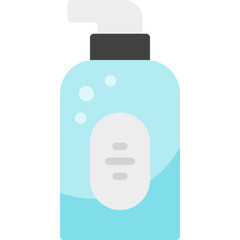 Cream Lotion Bottle Pump Beauty Skincare Healthcare flat icon