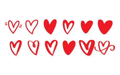  love with heart illustration.Red heart design icon flat.Modern flat valentine love sign.symbol for web site design, button to mobile app. Logo heart illustration,Trendy vector hart shape,