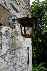 An old electric lantern