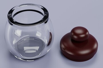 Realistic 3D Render of Jar