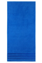 multi-colored Terry cotton bath towels, isolate on a white background
