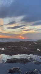 Fototapeta premium Just a sunset in a coast, see