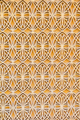 background photo beautiful arabic pattern on the wall of a building in dubai, architectural element, ornament, dubai, uae