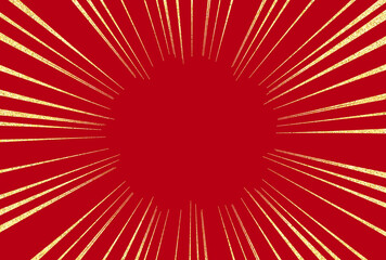 背景素材_ラメグリッター_集中線