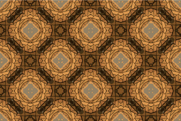 Abstract seamless pattern, seamless wallpaper, seamless background designed for use for interior,wallpaper,fabric,curtain,carpet,clothing,Batik,satin,background , illustration, Embroidery style.