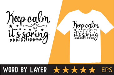 Spring svg t shirt design