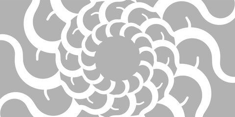 Retro banner with sun and rays