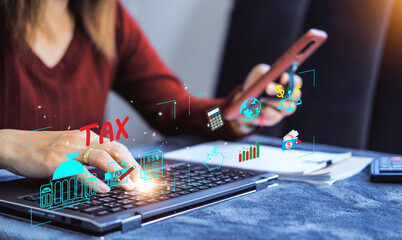 The Concept of taxes paid by individuals and corporations such as VAT, income tax and property tax...