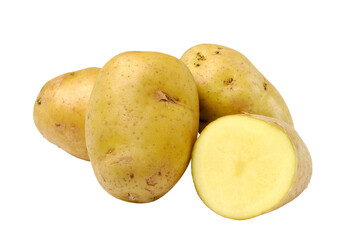 potato isolated on transparent png