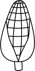 Corn Outline