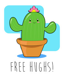 Cute Cactus illustration