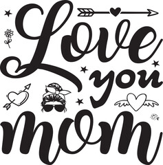 Valentines Day T-shirt Design With Vector And Elements