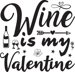 Valentines Day T-shirt Design With Vector And Elements